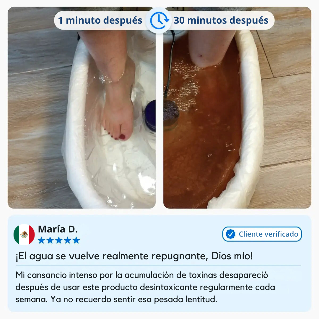 AquaClean™ Spa iónico para pies